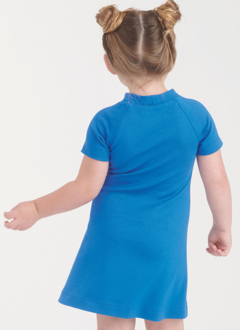 New Look N6773 | Children's and Girls' Knit Dresses