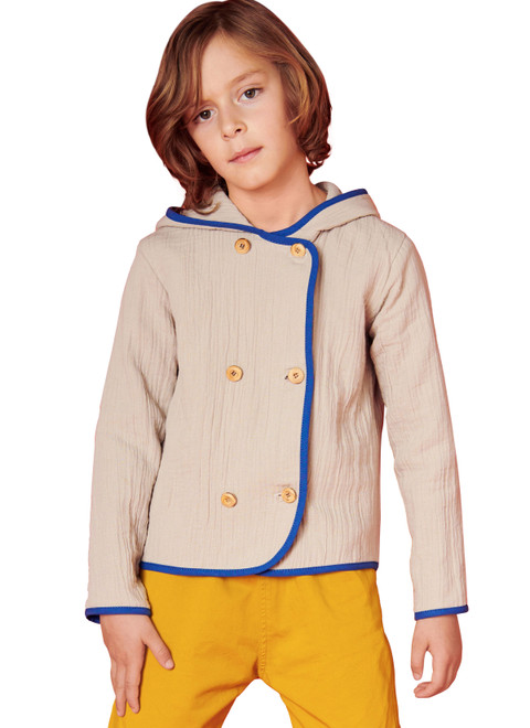 Burda Style BUR9236 | Burda Style Pattern 9236 Children's Jacket