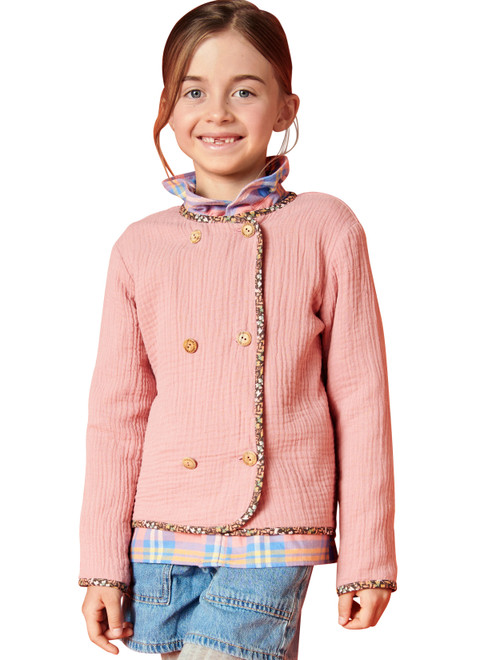 Burda Style BUR9236 | Burda Style Pattern 9236 Children's Jacket