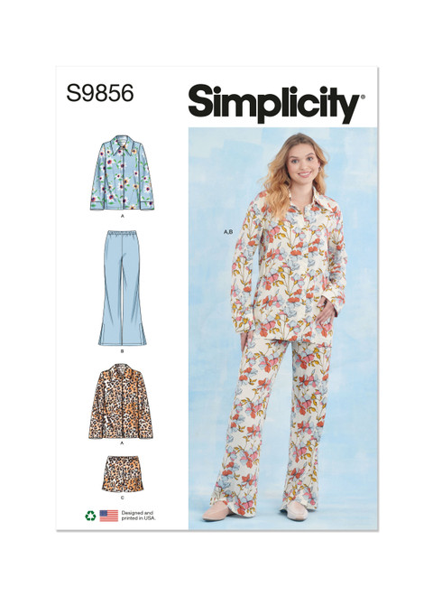 S9856 | Misses' Sleepwear | Simplicity