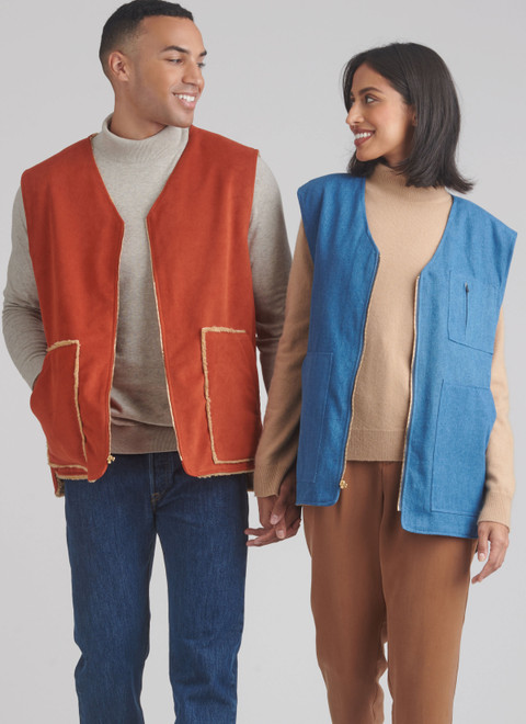 S9860 | Children's, Teens' and Adults' Lined Vests for American