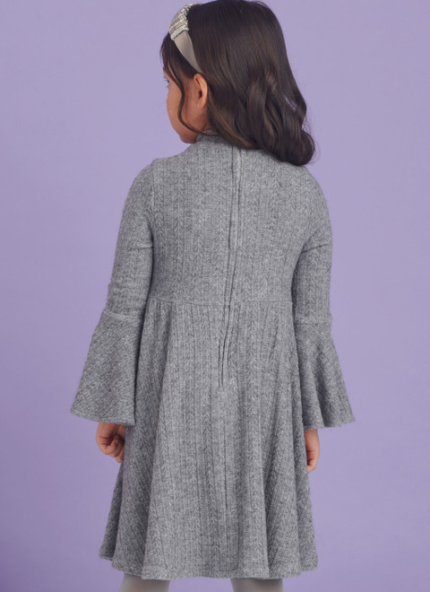 S9862 | Children's and Girls' Knit Dresses | Simplicity
