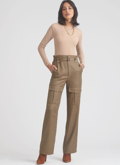 Simplicity S9852 | Misses' Pants and Belt