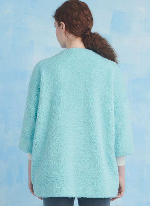 S9853 (PDF) | Misses' Coats and Scarf by Elaine Heigl Designs