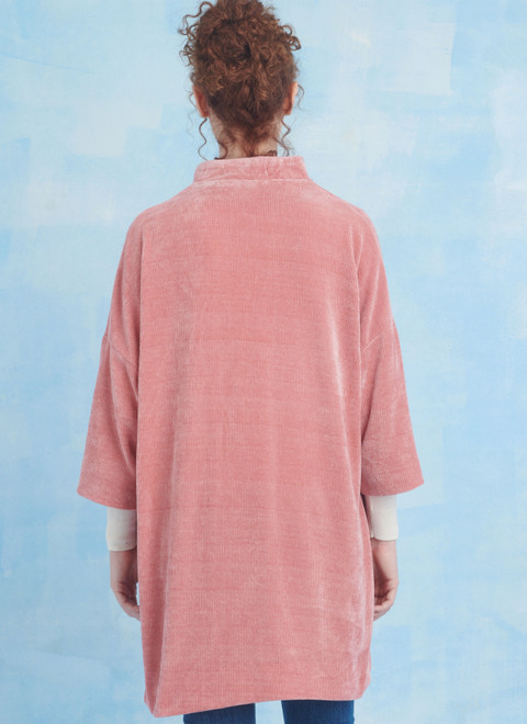 S9853 (PDF) | Misses' Coats and Scarf by Elaine Heigl Designs