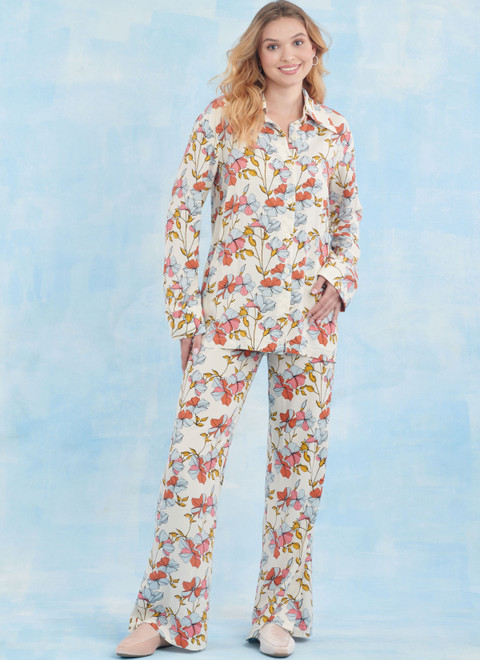 S9856 (PDF) | Misses' Sleepwear | Simplicity