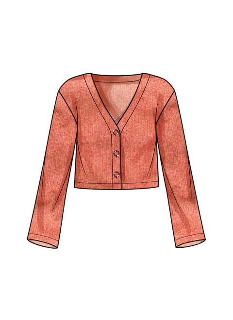 S9857 (PDF) | Misses' Knit Loungewear | Simplicity