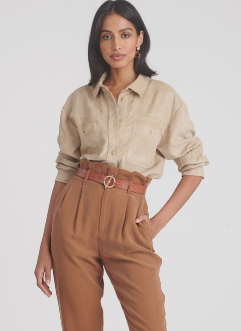 ♡ページ S9858 (PDF) | Unisex Shirts | Simplicity