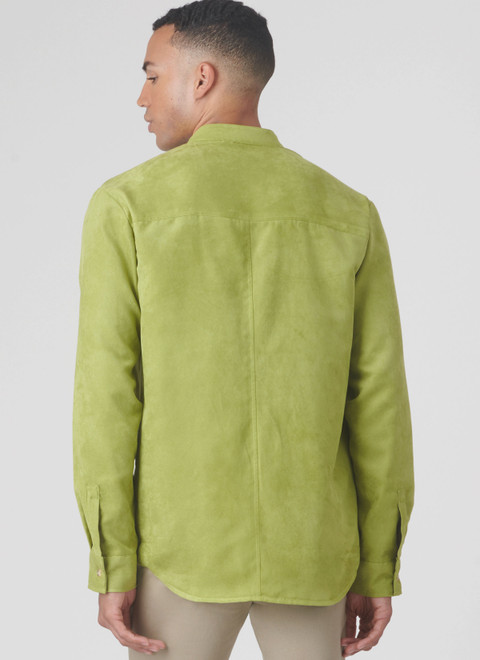 S9858 (PDF) | Unisex Shirts | Simplicity