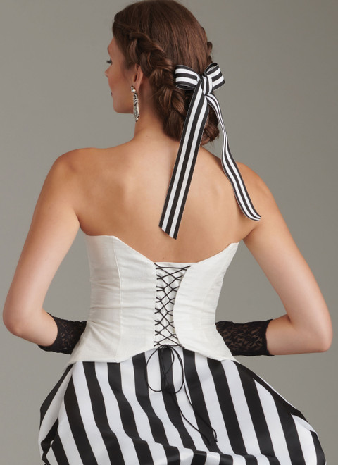Simplicity S9880 | Misses' Corsets and Sash