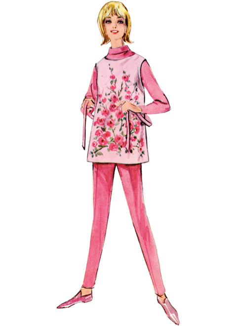 S9906 | Misses' Apron in Two Lengths | Simplicity