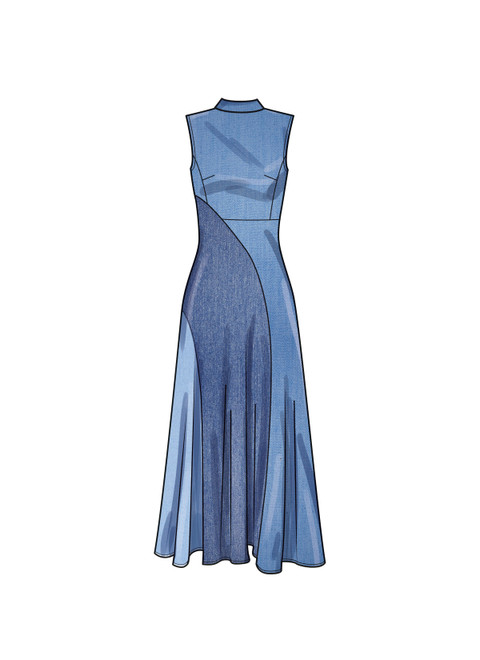 S9886 (PDF) | Misses' Dress with Length Variations | Simplicity