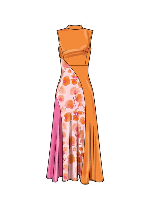 S9887 (PDF) | Women's Dress with Length Variations | Simplicity