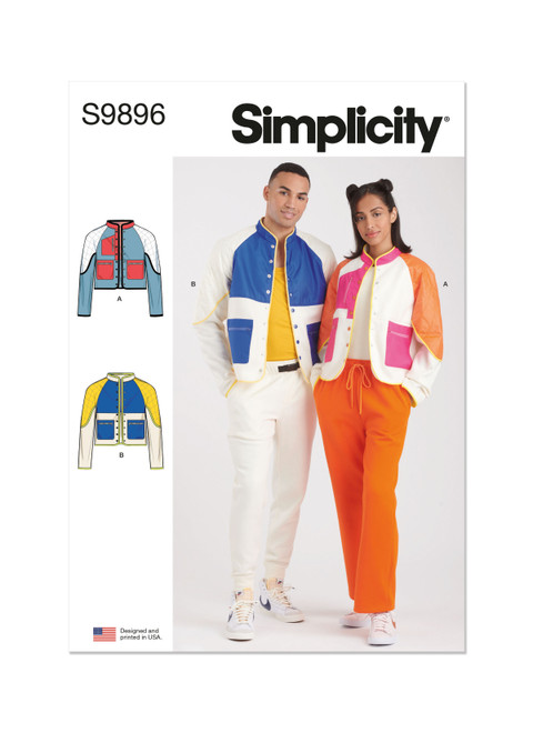 Simplicity 6039 - 1970s SUIT JACKET & PANTS, Jrs 9-11 or Miss 8 or 10