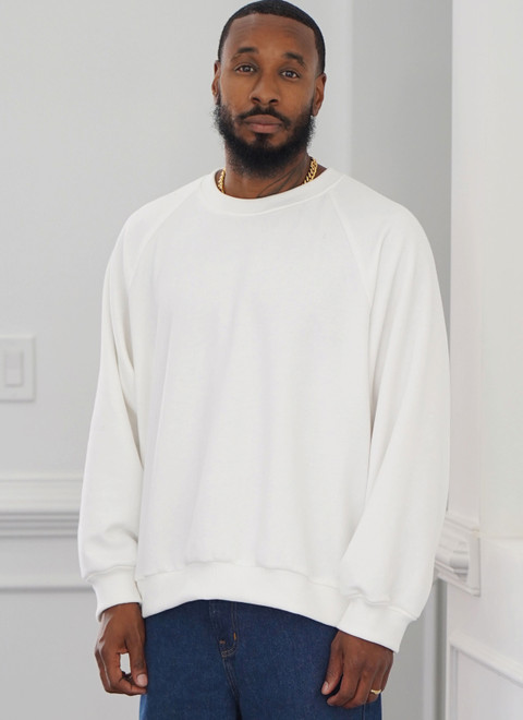 Simplicity S9897 | Unisex Sweatshirt in Two Lengths By Norris Danta Ford