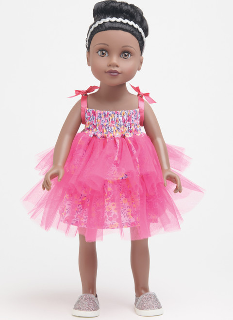 Simplicity S9904 | 18" Doll Clothes By Carla Reiss Design