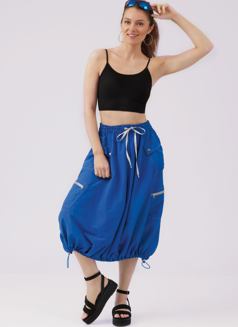 M8452 | Misses' Skirt In Two Lengths | McCall's