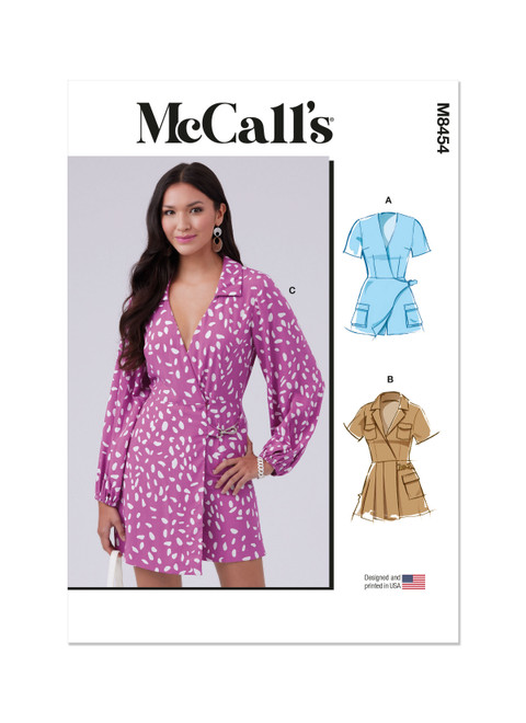 M8454 | Misses' Romper | McCall's