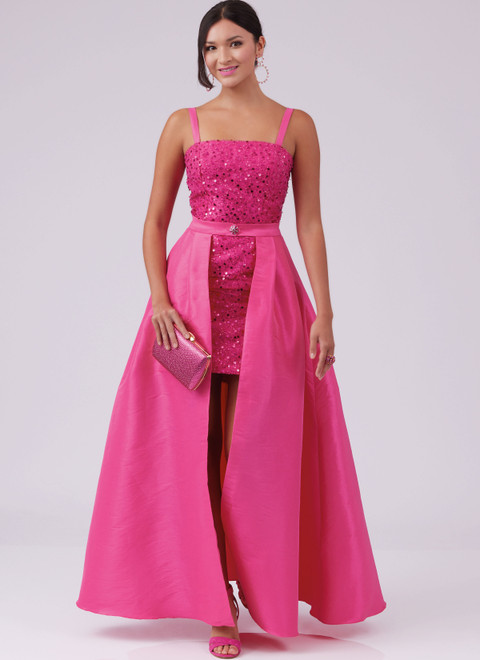 ワンピース ALYSI Women Mid Skirts 105362 P5221CIP PINK M8450 (PDF) | Misses' and Women's Dress, Jumpsuit and