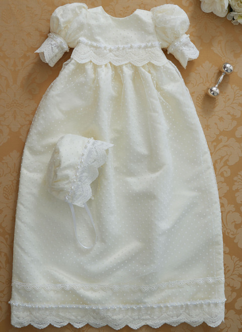 Ivory Dream Christening Gown Baby Set Crochet Pattern – IraRott Designs