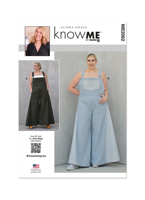 ME2062 | Misses' Overalls by Alisha Grace | Know Me