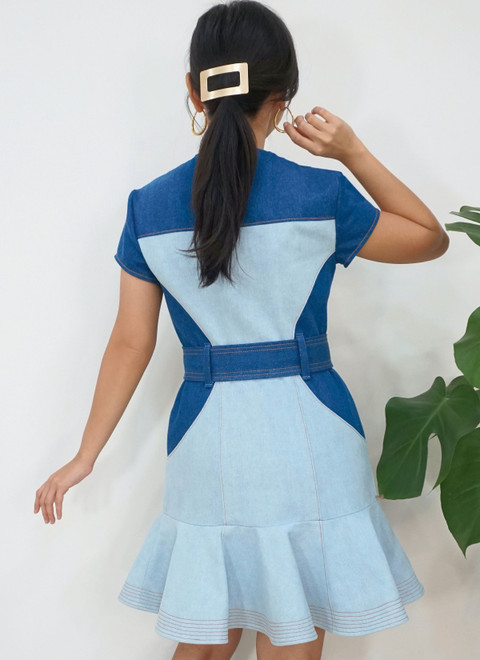 ME2066 (PDF) | Misses' Dress by Gwen Heng | Know Me