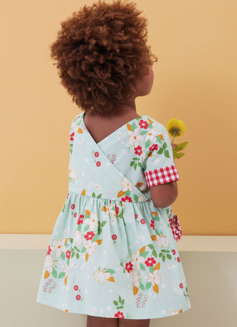 Butterick B6987 | Toddlers' Dresses and Rompers