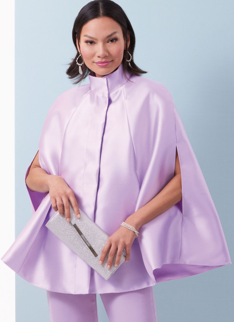 Butterick B6978 | Misses' and Women's Cape, Top and Pants
