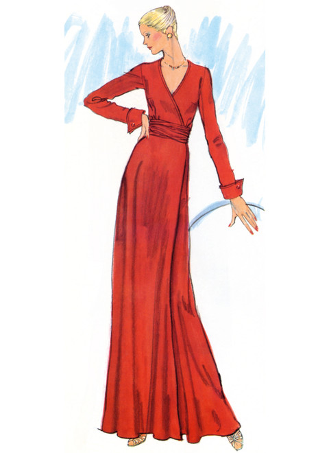 Vogue Patterns V2000 | Misses' Wrap Dress by Diane von Furstenberg