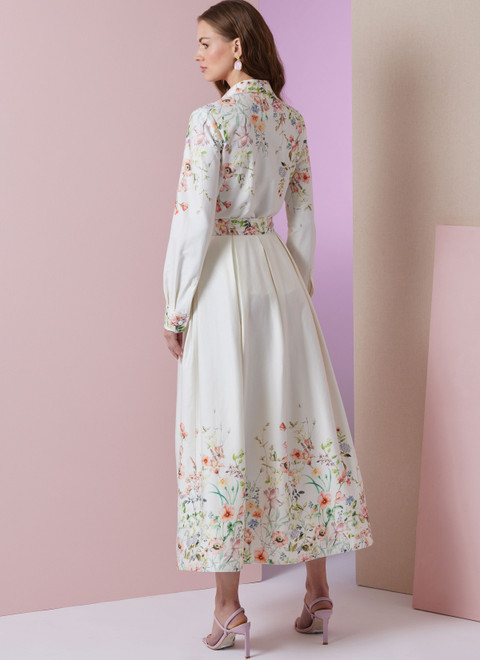V2007 | Misses' Two Piece Dress | Vogue Patterns