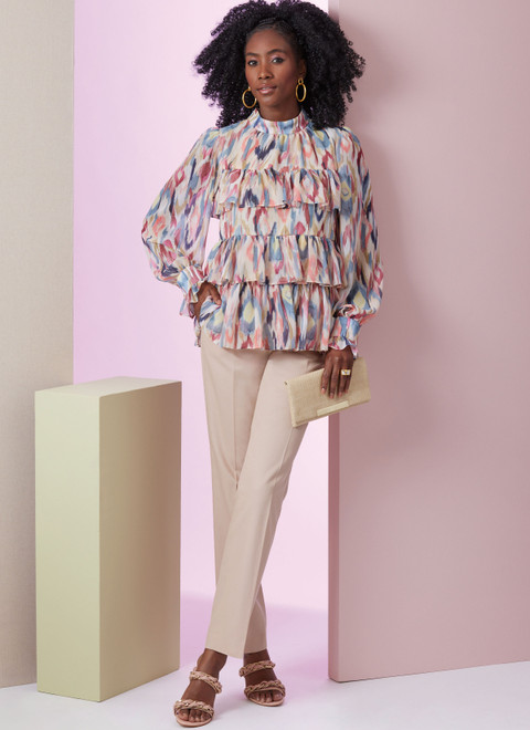 Vogue Patterns V2011 | Misses' Top with Sleeve Variations