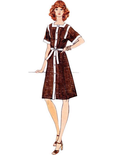 V1948 (PDF) | Misses' Dress | Vogue Patterns
