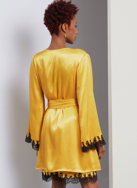 Vogue Patterns V1962 | Misses' Robe, Camisole, Slip Dress and Pants