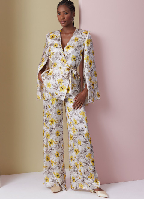 Vogue Patterns V2020 | Misses' Lounge Top, Robe and Pants