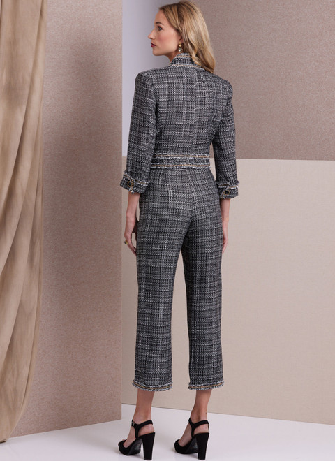 V1993 (PDF) | Misses' Jacket and Pants | Vogue Patterns