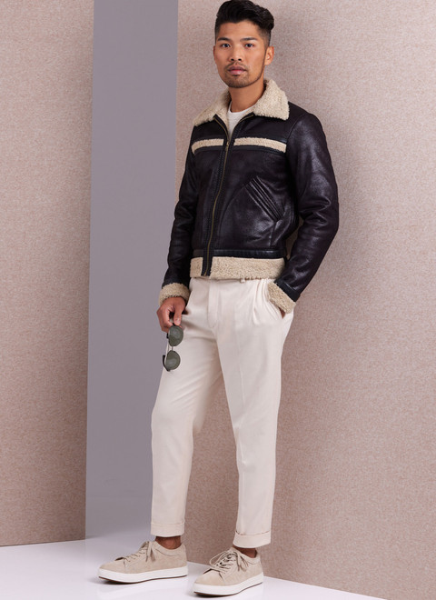 V1995 (PDF) | Men's Jackets | Vogue Patterns