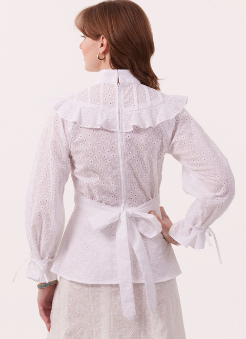 M8490 | Misses' Tops, Skirt and Petticoat by Laura Ashley | McCall's