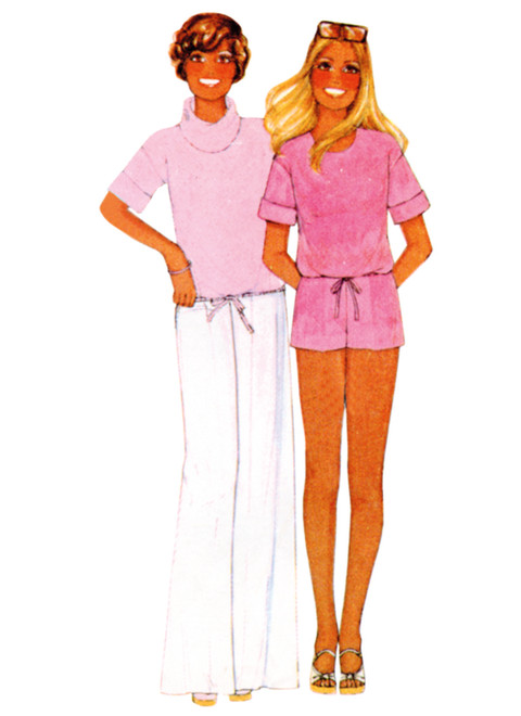 McCall's M8493 | Misses' Knit Tops, Skirt, Pants and Shorts