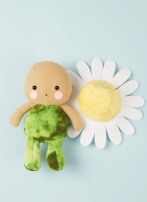 McCall's M8496 | Plush Dolls and Accessories by Carla Reiss Design