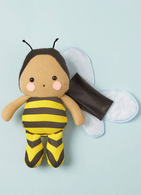 McCall's M8496 | Plush Dolls and Accessories by Carla Reiss Design