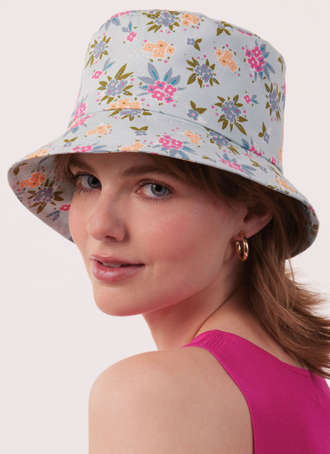 M8497 | Children's, Teens' and Adults' Bucket Hat | McCall's