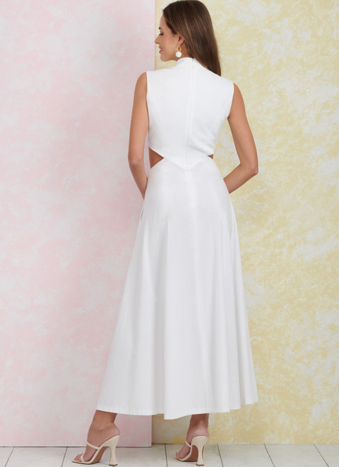 Simplicity S9920 | Misses' Dress with Neckline and Length Variations