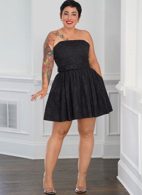 S9917 (PDF) | Misses' Dresses and Belt by Mimi G Style | Simplicity