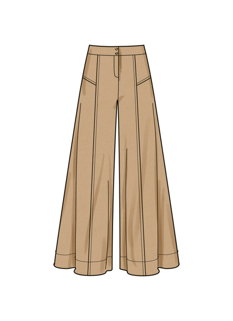 S9925 (PDF) | Misses' Pants, Knit Shrug and Top | Simplicity