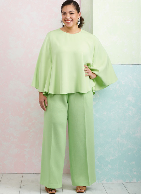 Simplicity S9926 | Misses' and Women's Tops and Pants