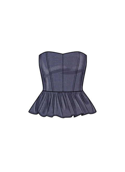 S9927 (PDF) | Misses' Corsets, Pants and Skirt | Simplicity