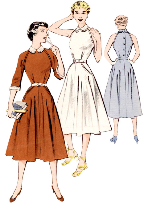 Butterick B6992 | Simplicity Sewing Pattern Misses' Dress with Sleeve Variations