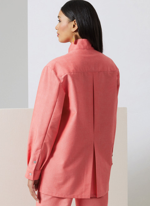 V2039 (PDF) | Vogue Patterns Unisex Shirt and Pants | Vogue Patterns