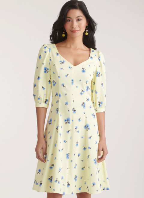New Look N6776 | Misses' Dress With Sleeve Variations