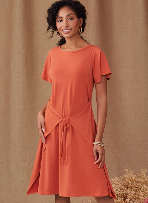 S9947 (PDF) | Simplicity Sewing Pattern Misses' Knit Dress with